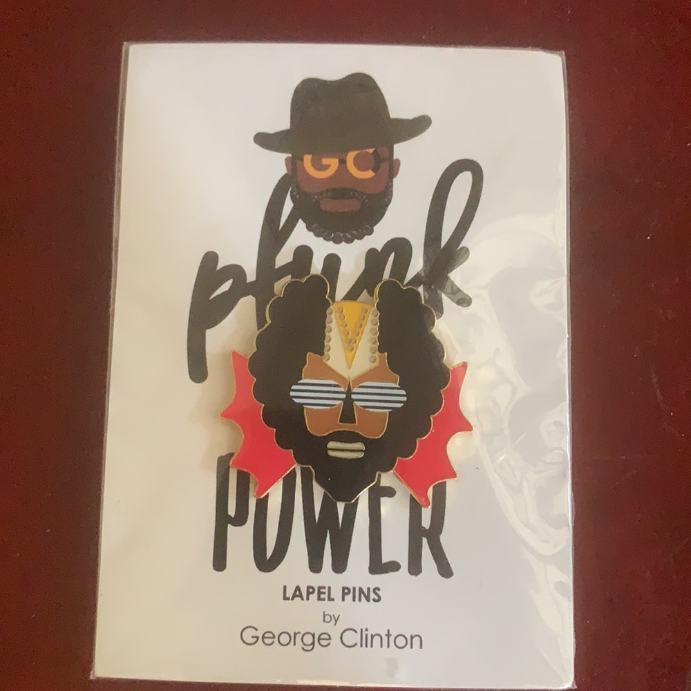 George Clinton Lapel Pin - Picture 4 of 4